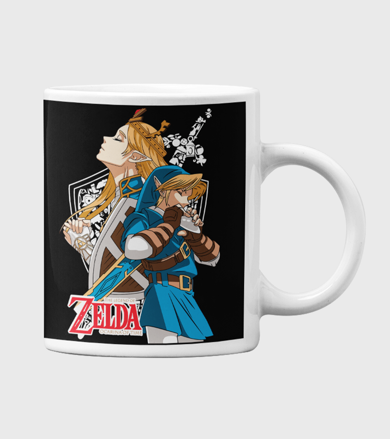 Tazón Zelda Princesa y Link
