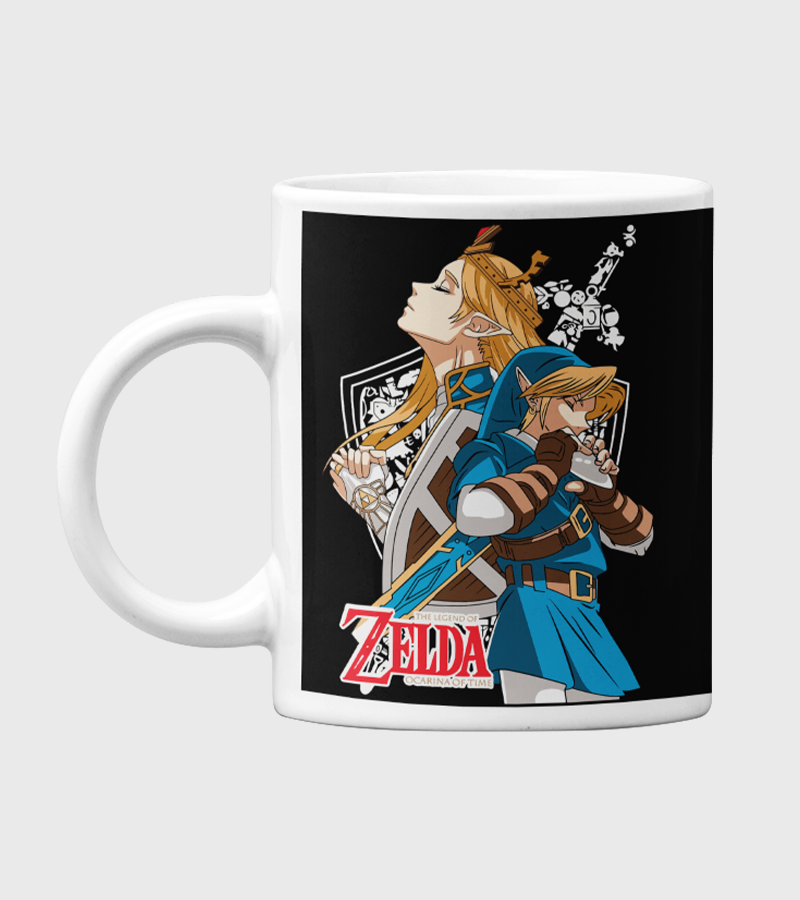 Tazón Zelda Princesa y Link