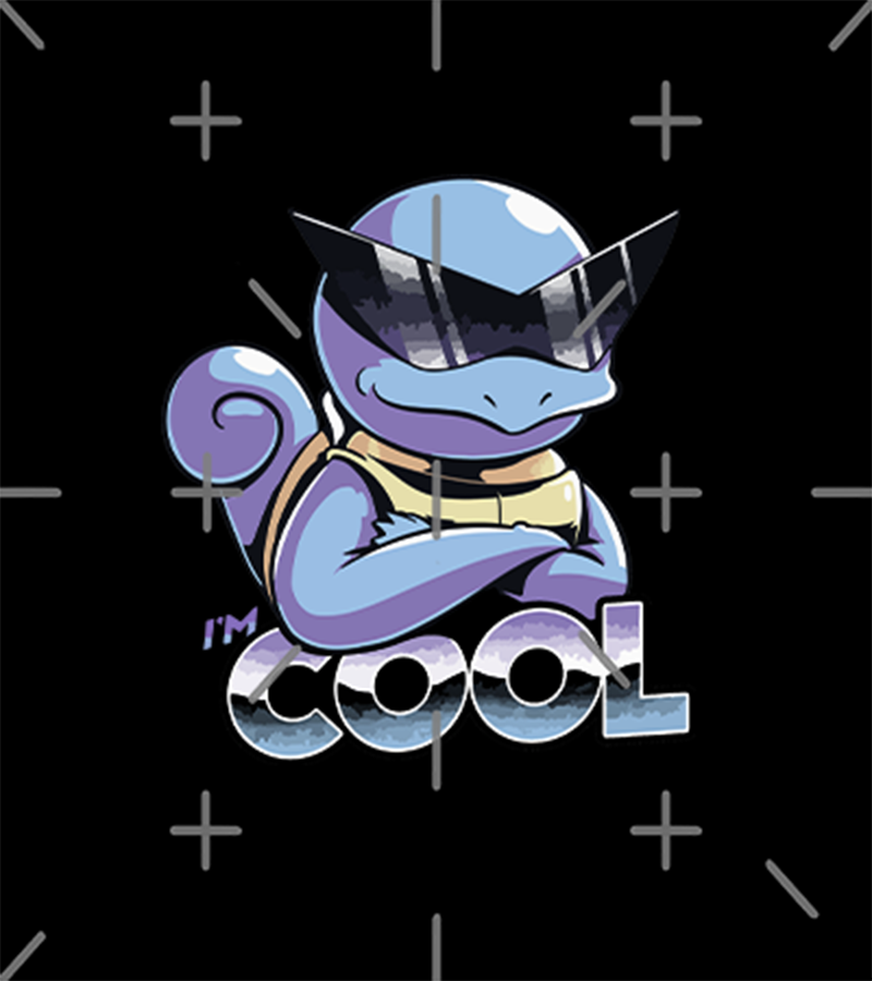 Polera Squirtle Cool