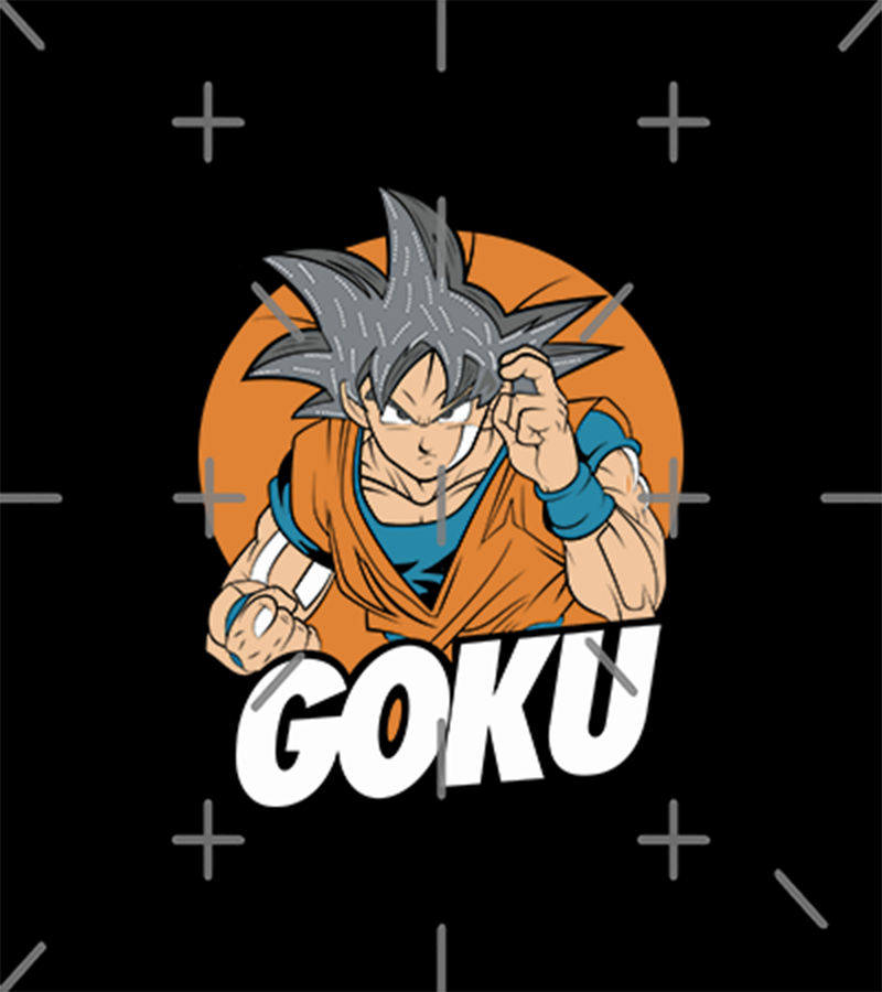 Polera Goku Instinto