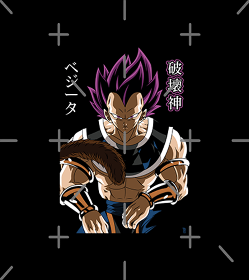 Polera Vegeta Morado