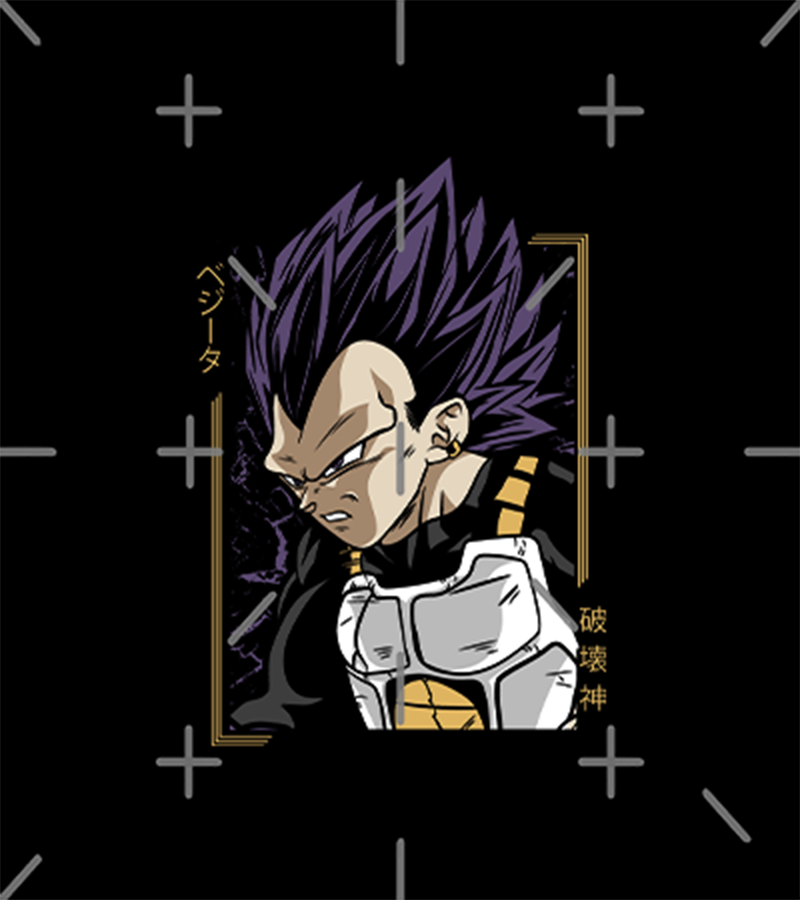 Polera Vegeta Hakaishin