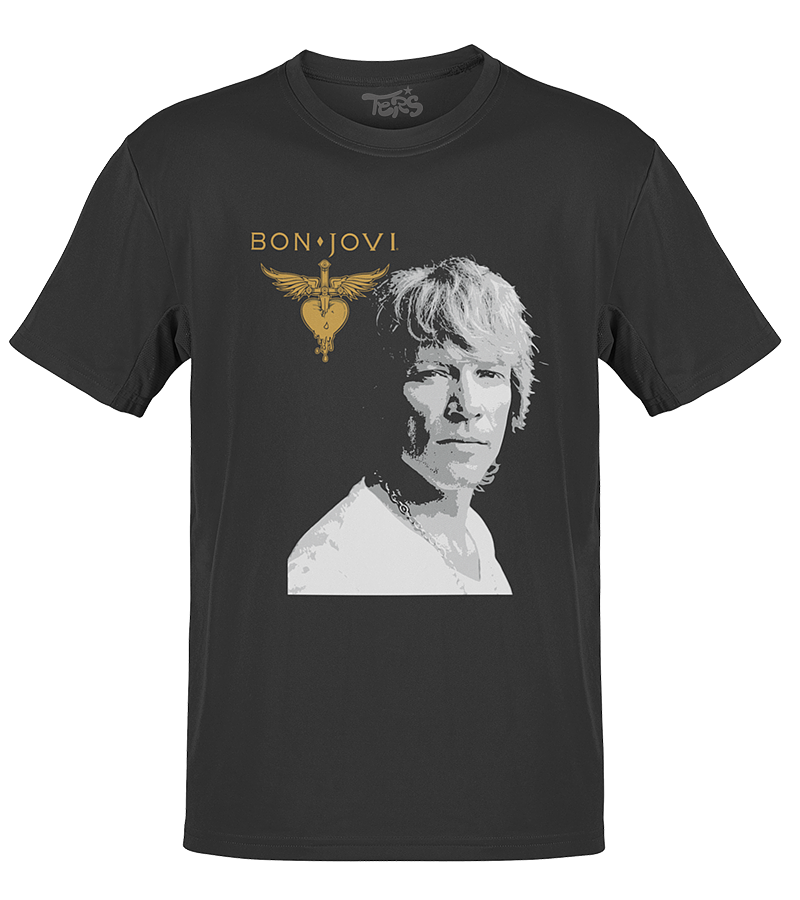 Polera Bon Jovi Face