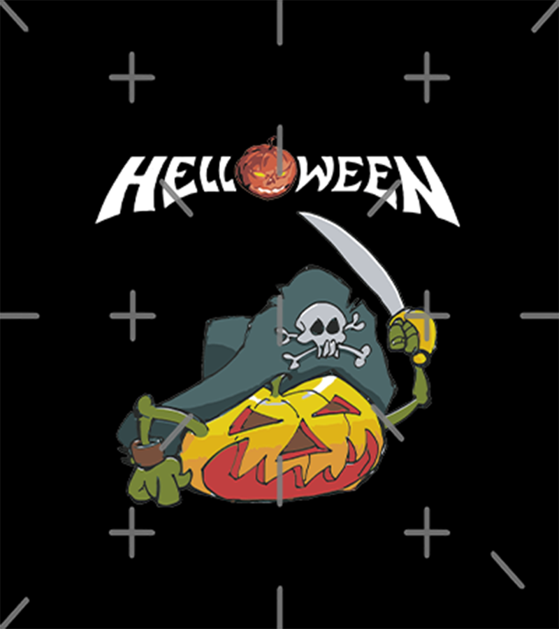 Polera Helloween Calabaza