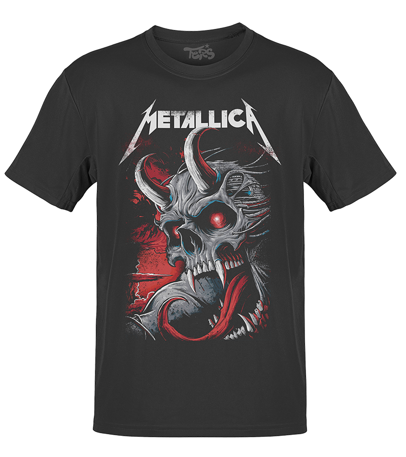 Polera Metallica Hell