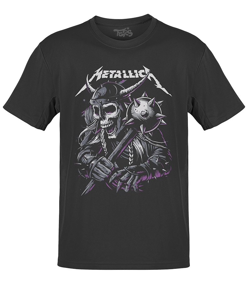 Polera Metallica Vikingo