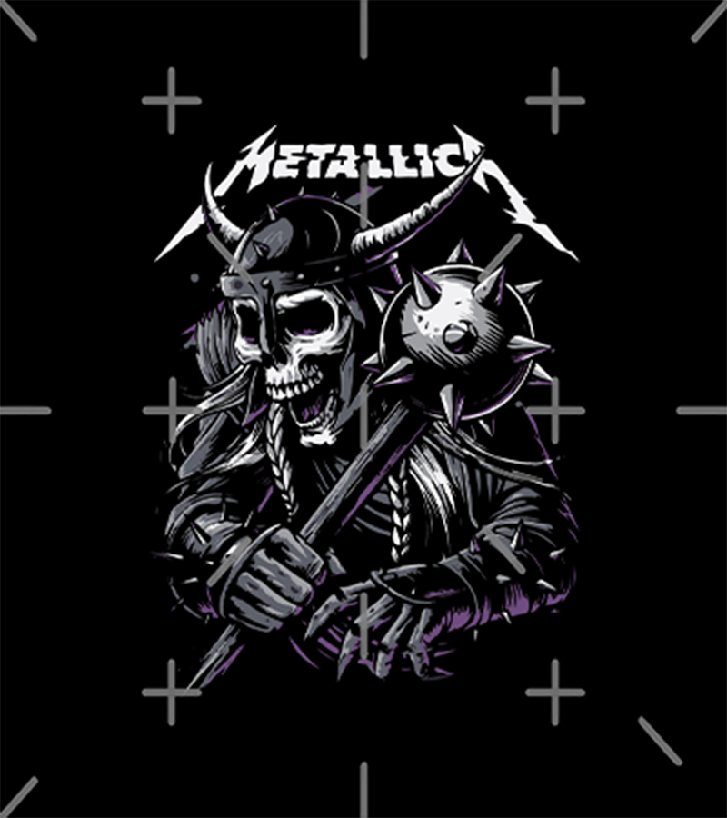 Polera Metallica Vikingo