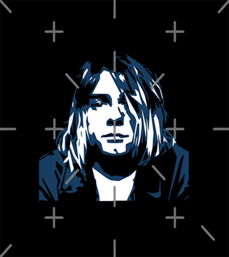 Polera Kurt Cobain 