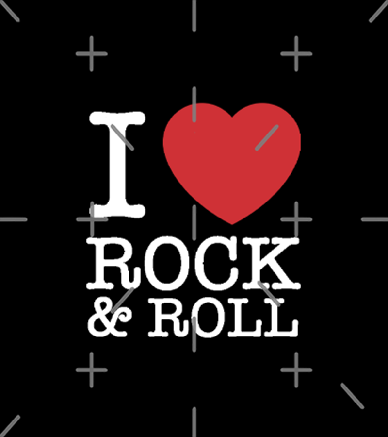 Polera I love Rock and Roll