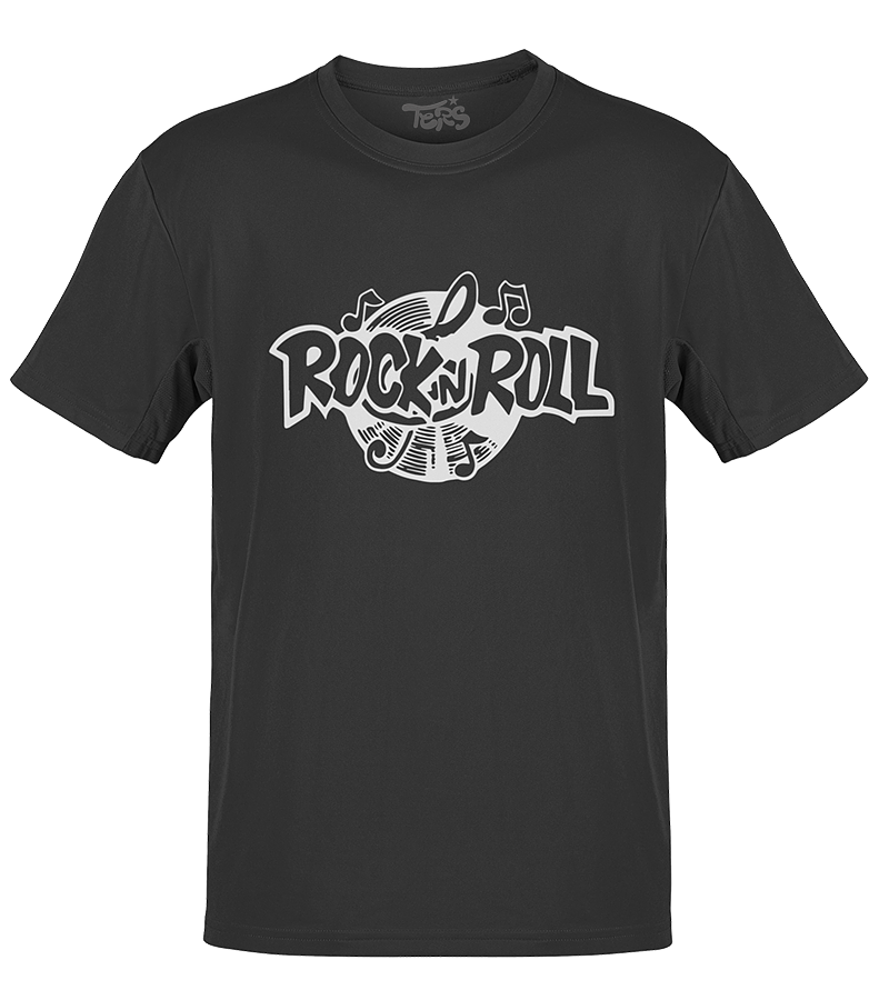 Polera Rock And Roll Vinil