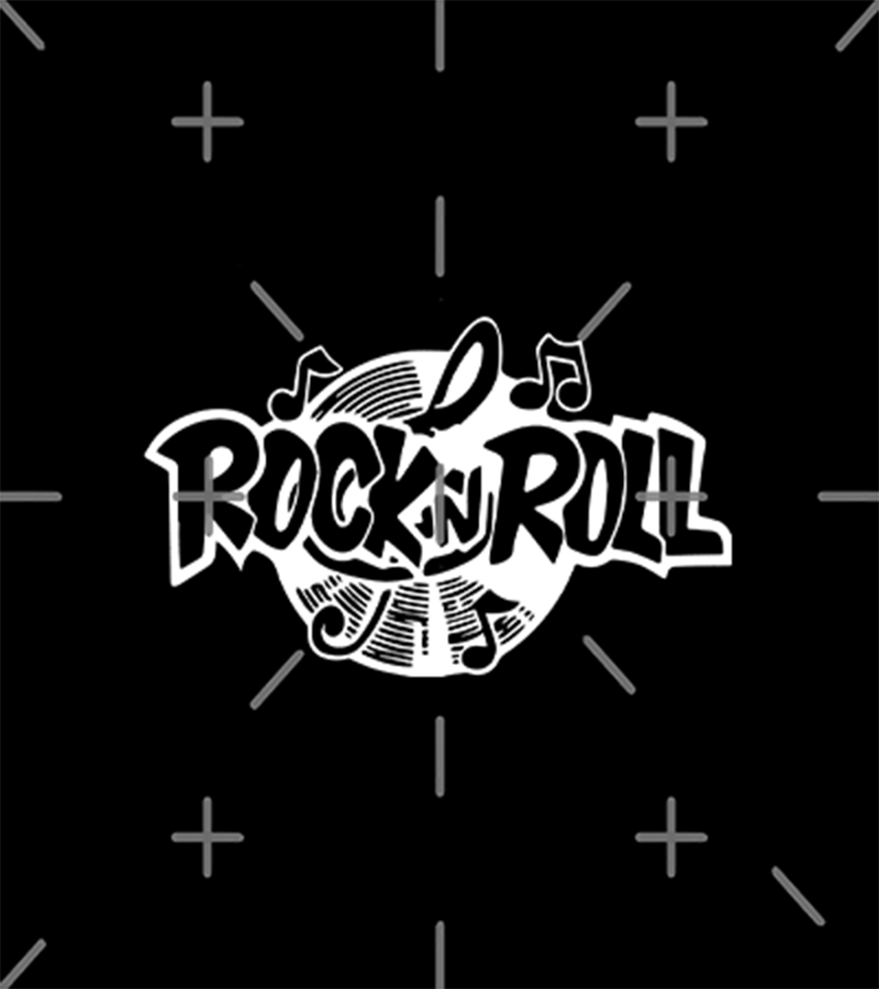 Polera Rock And Roll Vinil