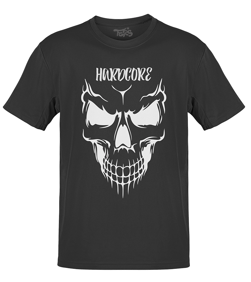 Polera Hardcore Calavera