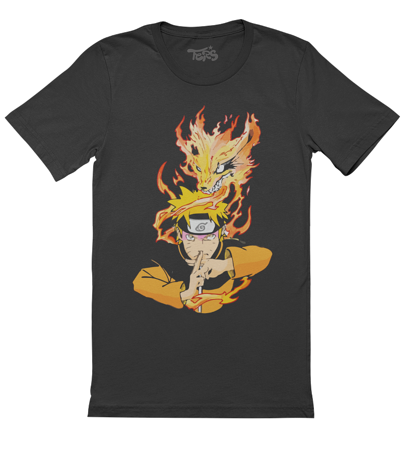 Polera Naruto Kyubi