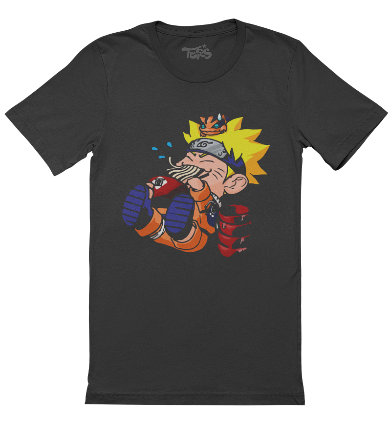 Polera Naruto y Sapo Ramen Chibi