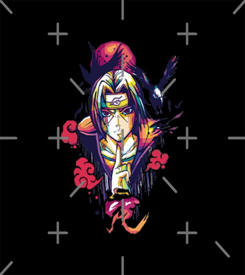 Polera Itachi Uchiha