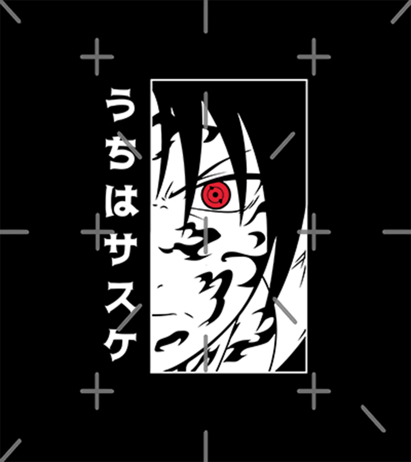 Polera Sasuke Sello Maldito