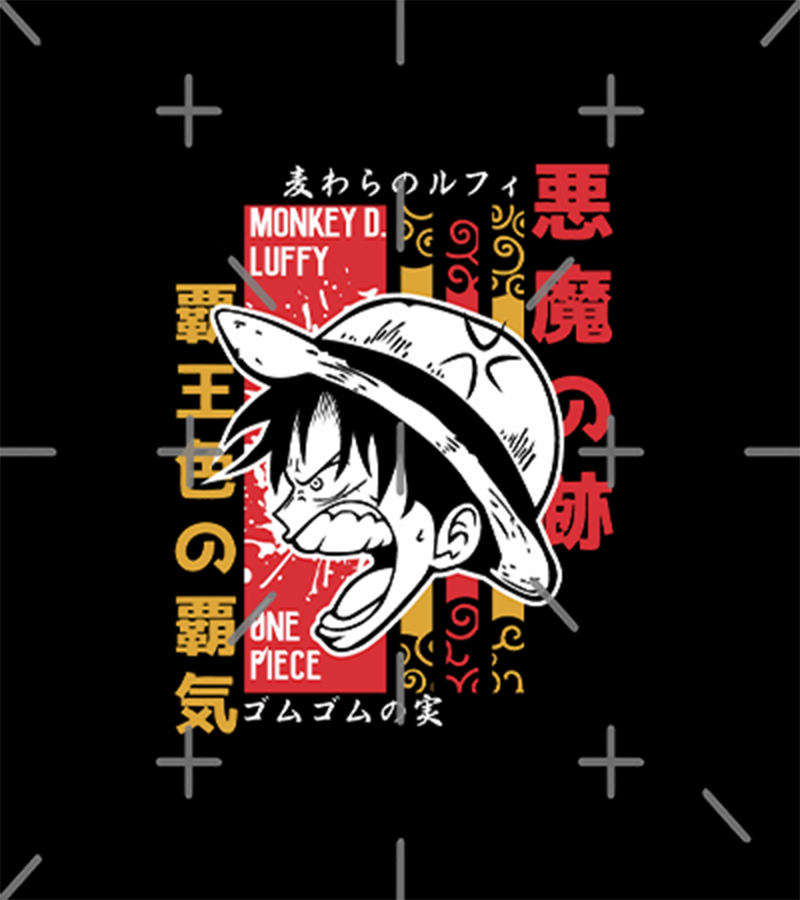 Polera Monkey D. Luffy 3