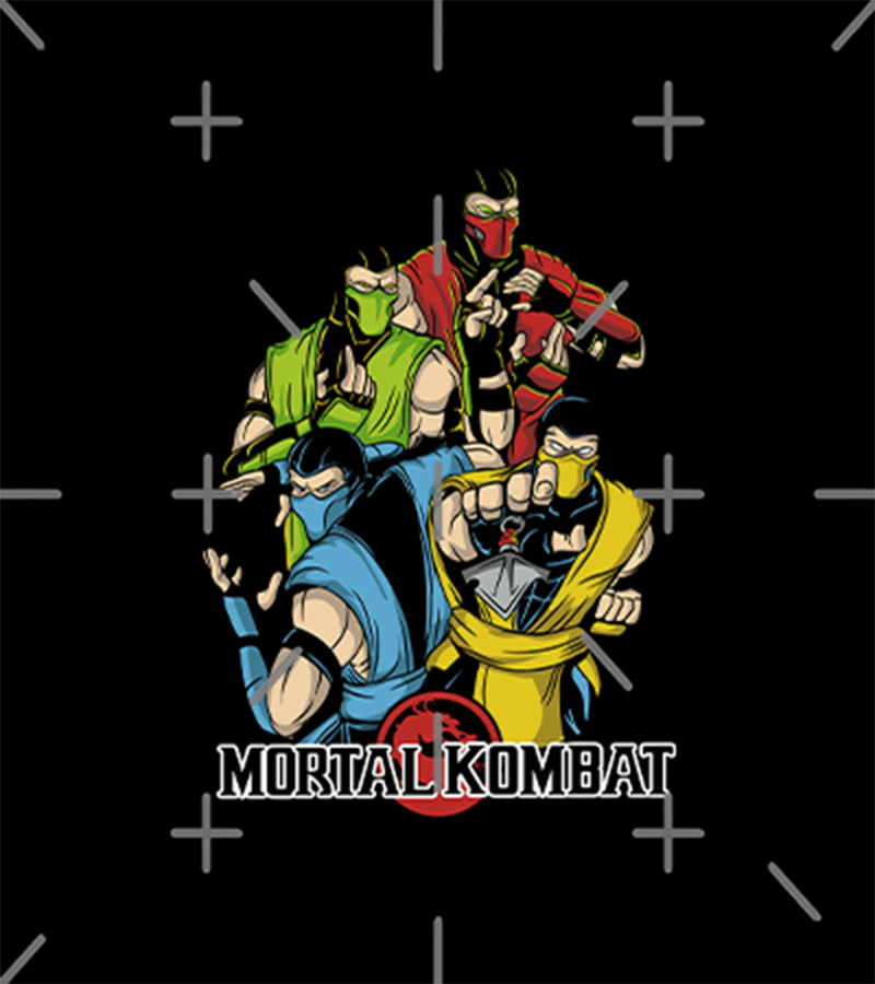 Polera Mortal Kombat Team