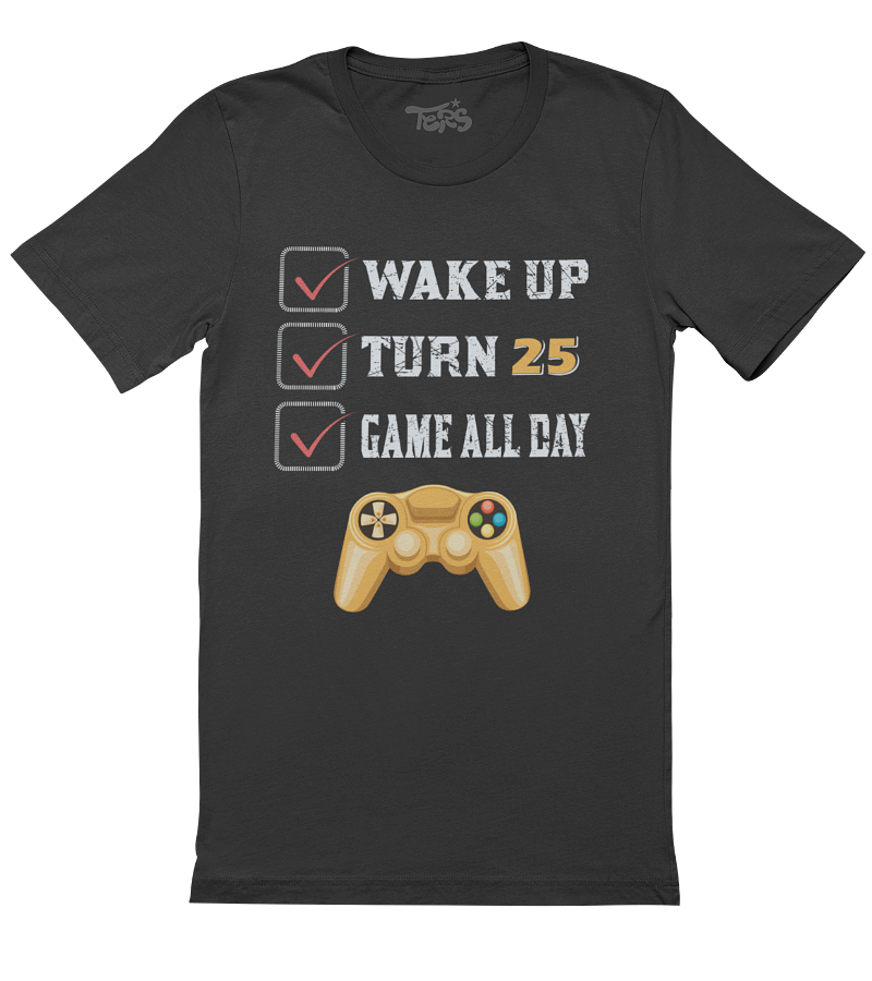 Polera Wake Up Turn 25 Game