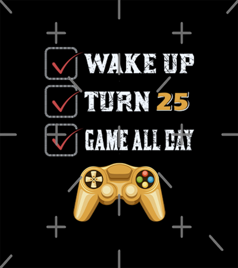 Polera Wake Up Turn 25 Game