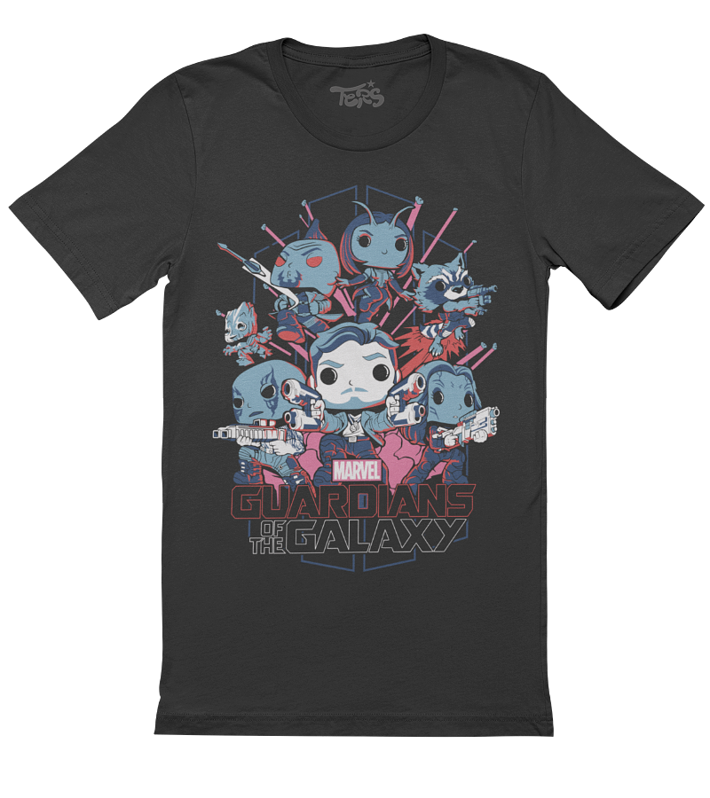 Polera Guardianes De La Galaxia Funko