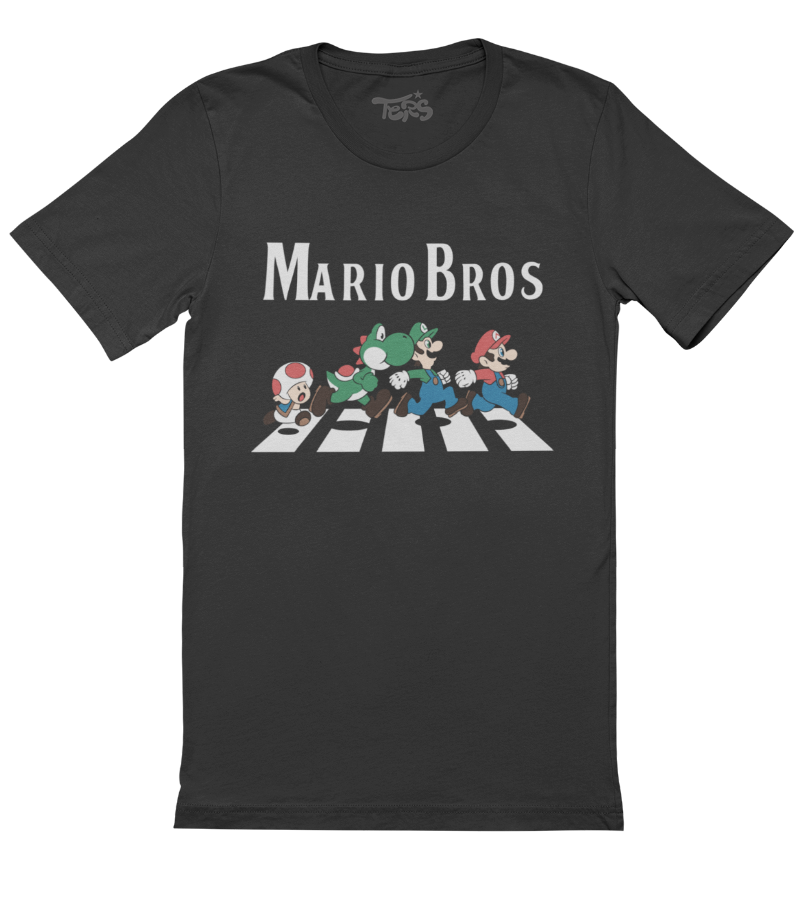 Polera Mario Beatles