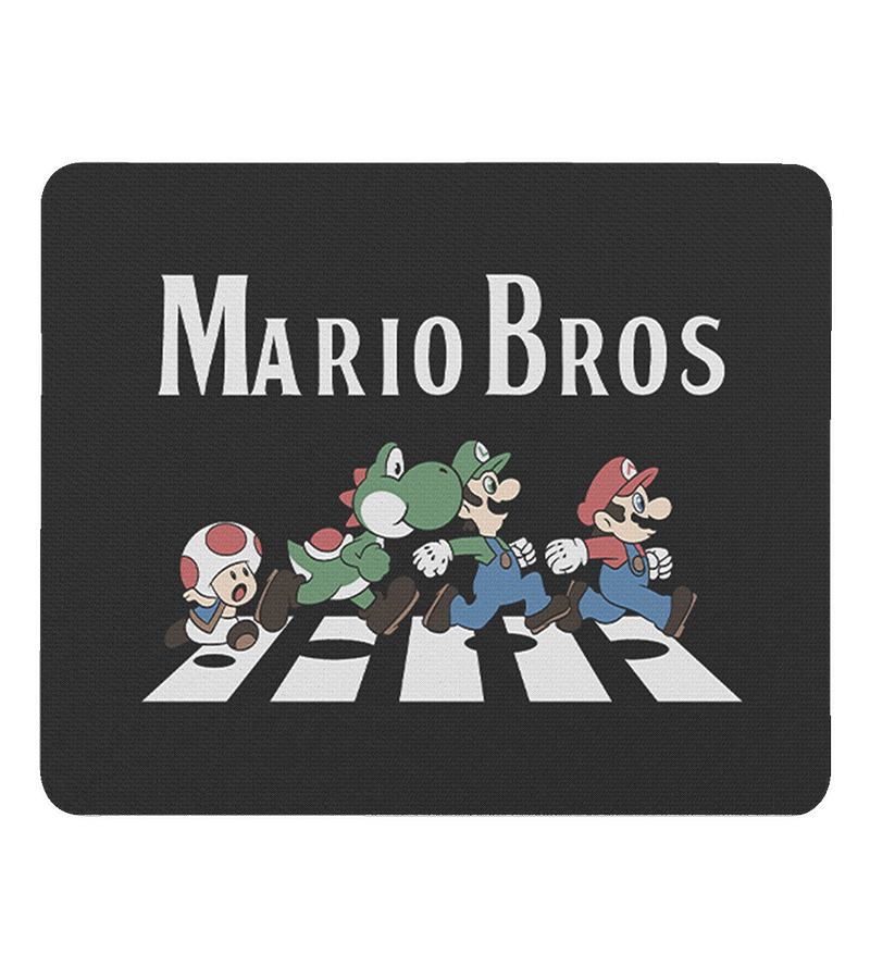 Mouse Pad Mario Beatles