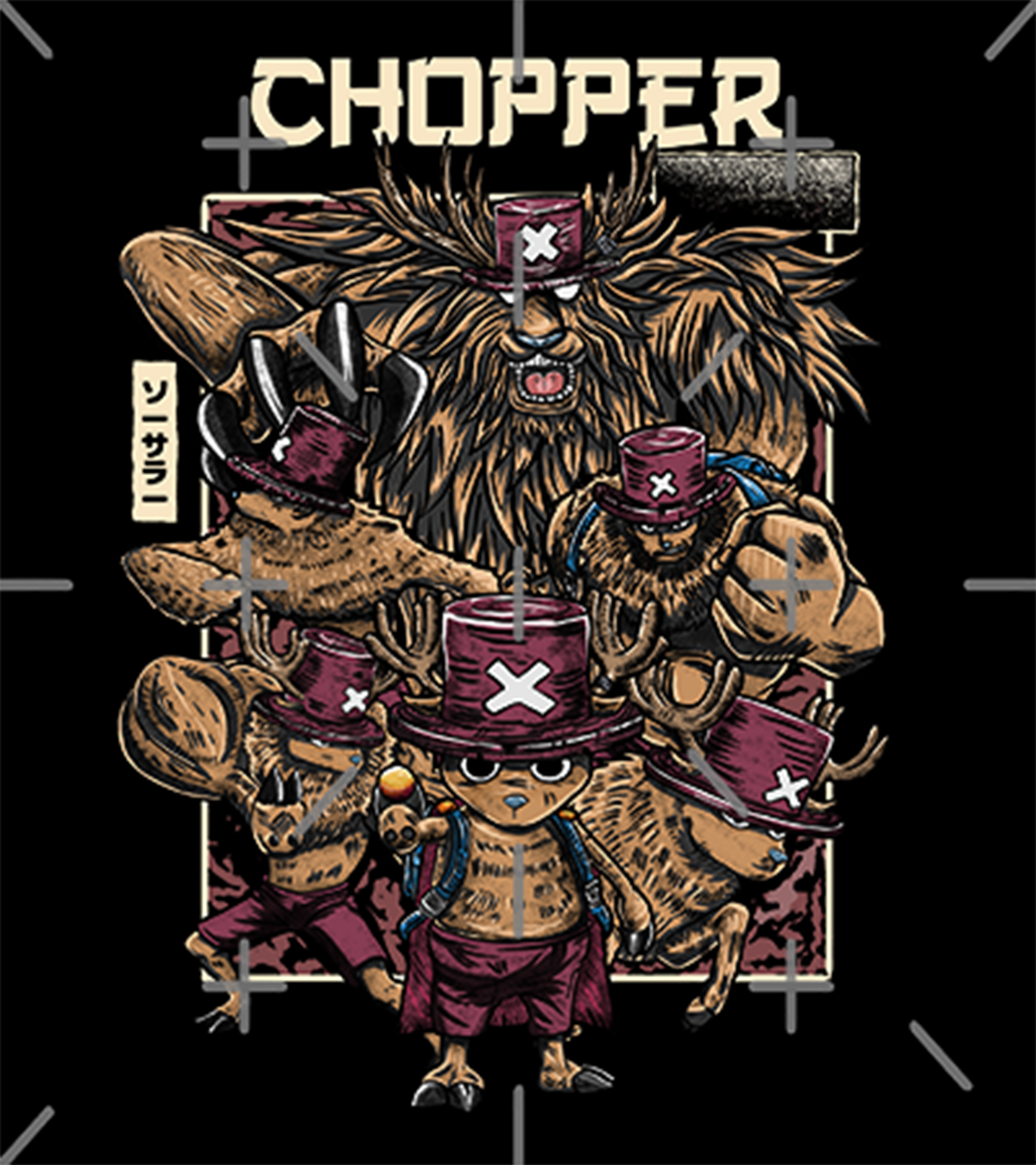 Polera One Piece Chopper Transformaciones