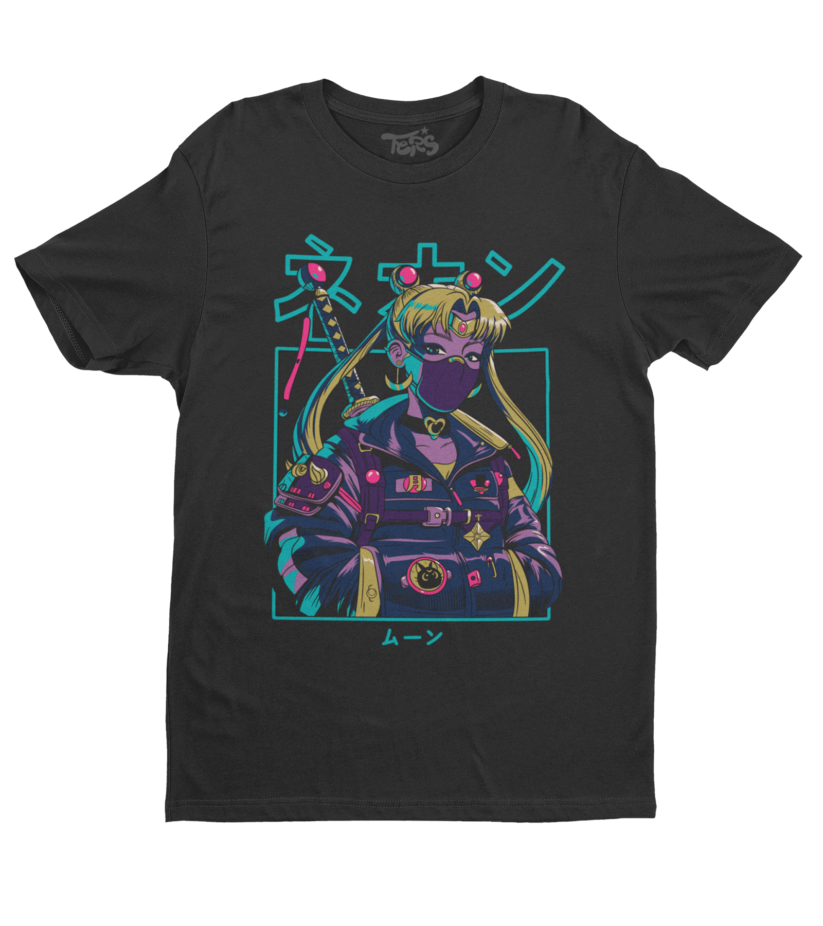 Polera Sailor Moon Cyberpunk