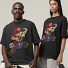 Polera Mario Bros Letras