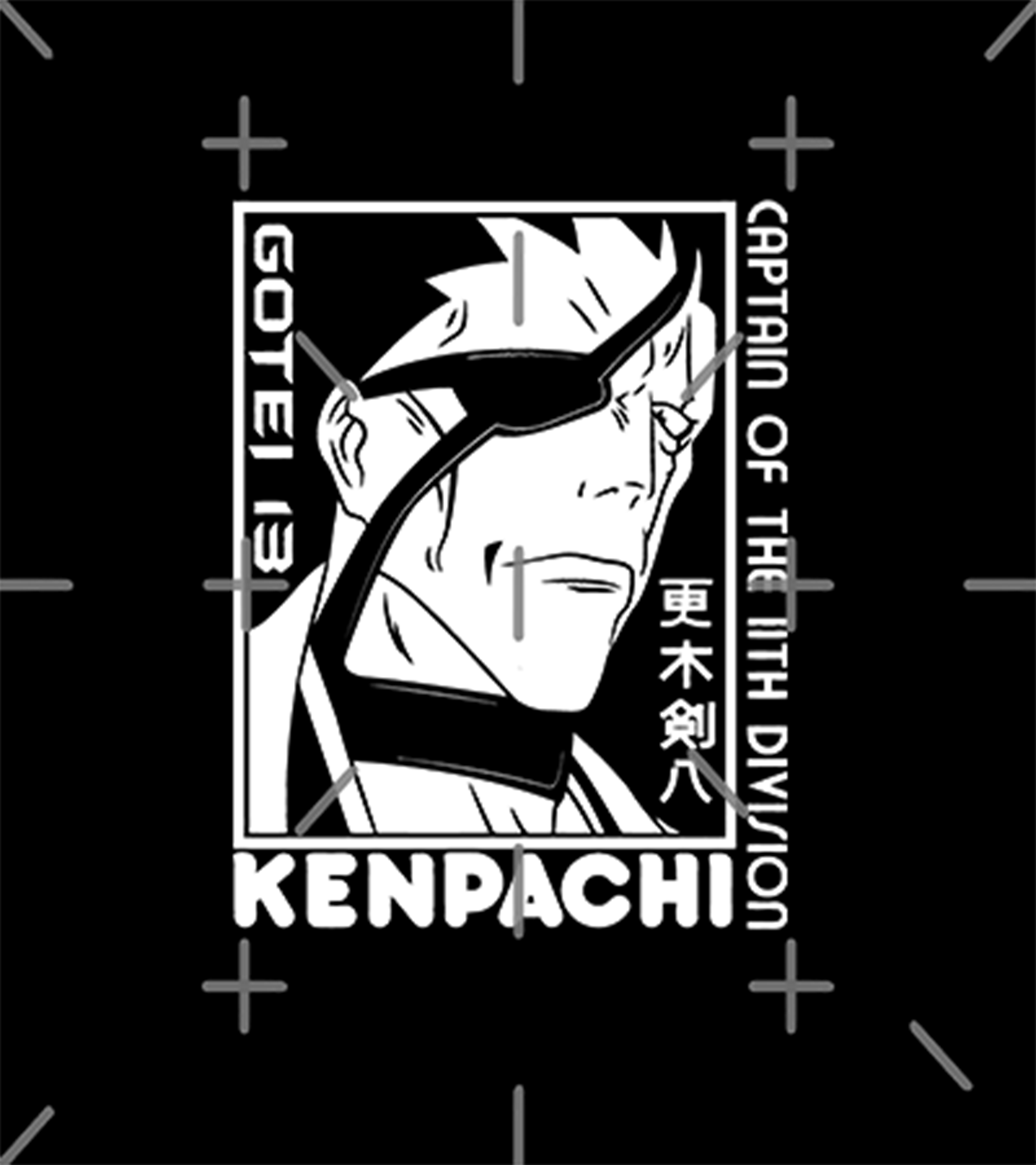 Polera Kenpachi Zaraki