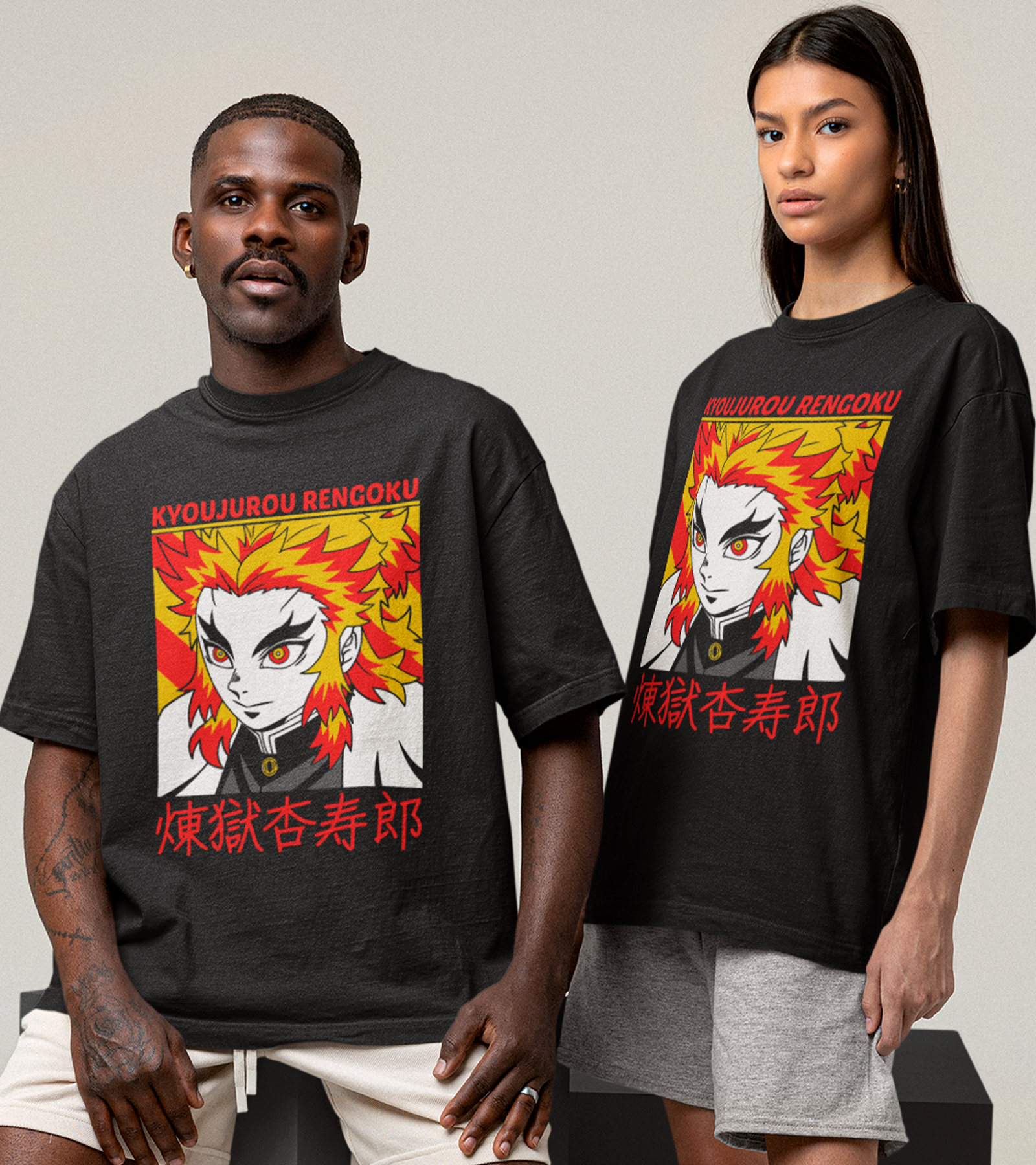 Polera Rengoku Kyojuro