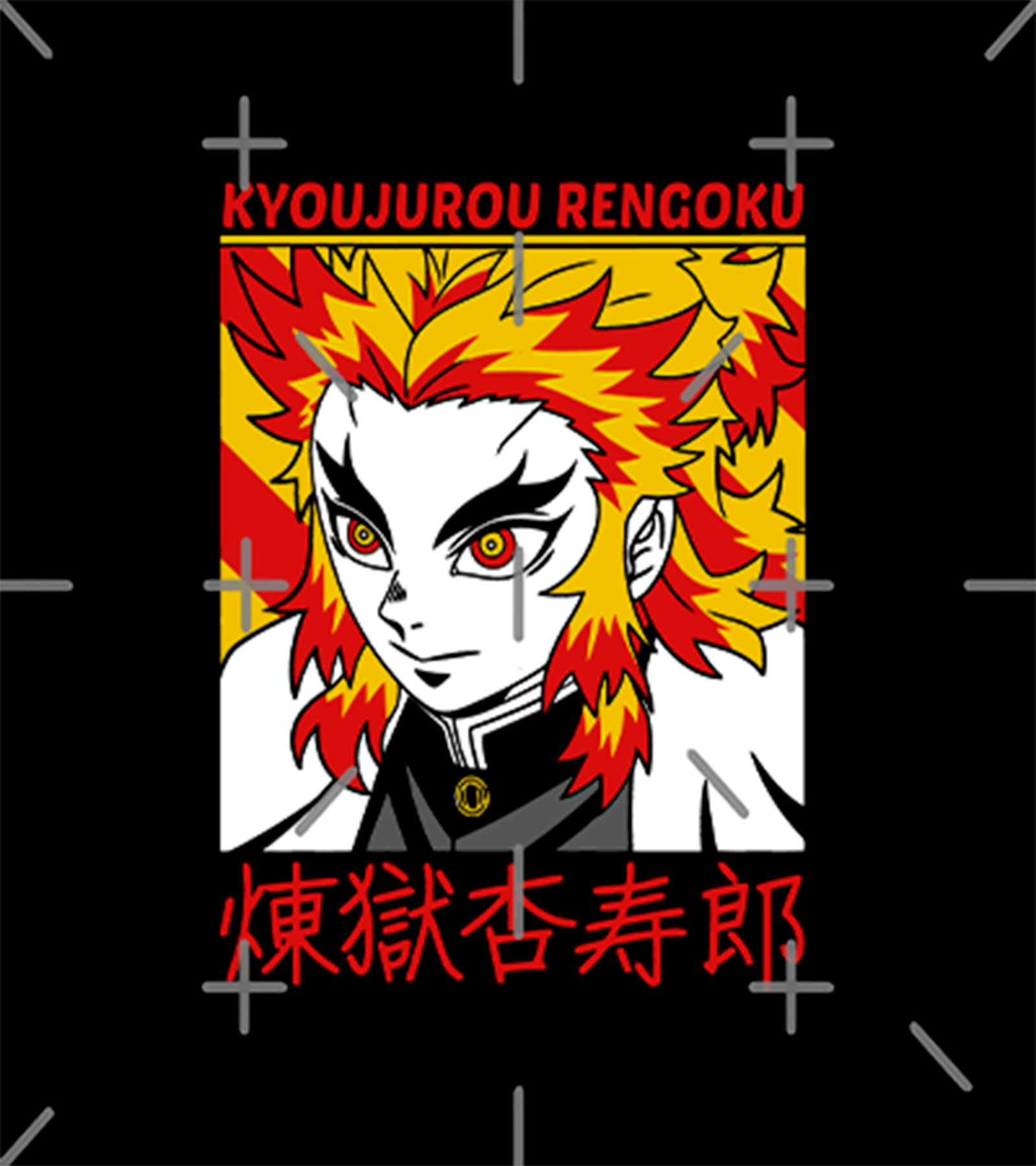 Polera Rengoku Kyojuro