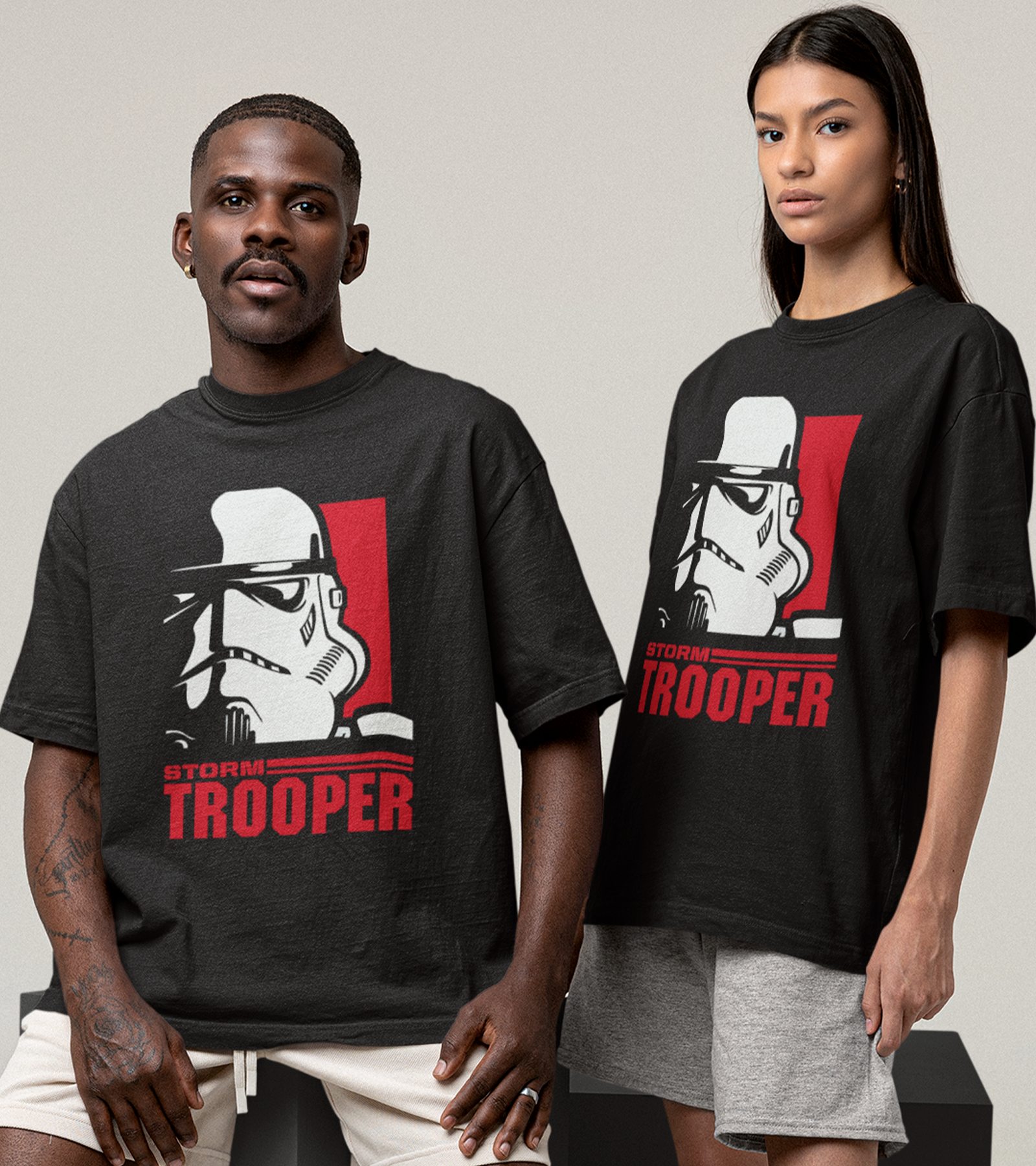 Polera Storm Trooper Face