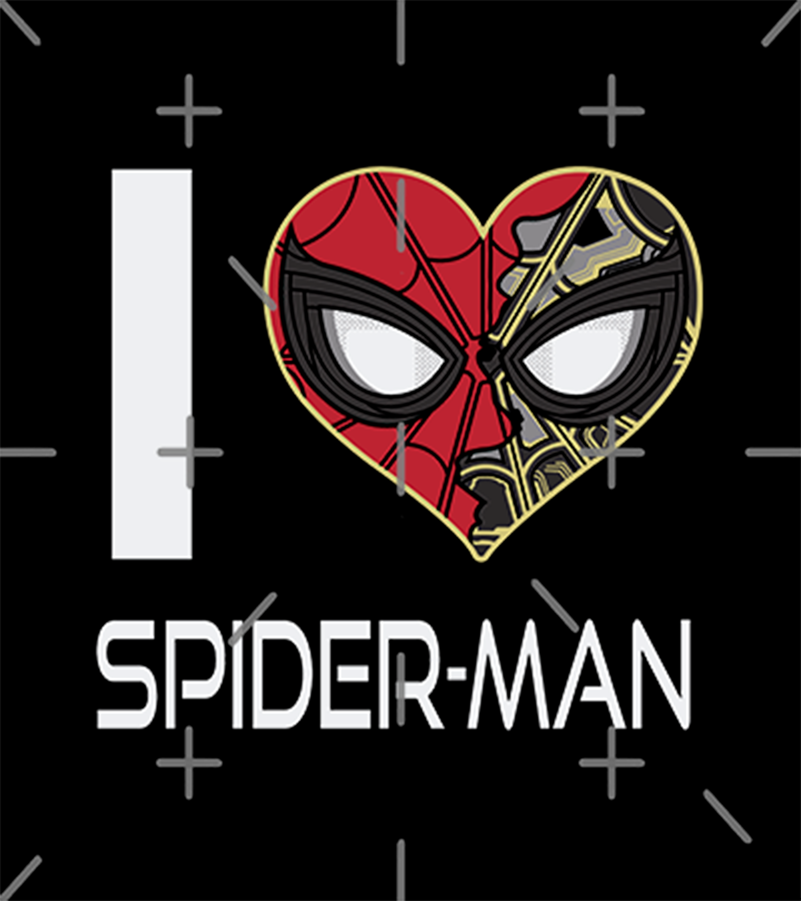Polera Spiderman I Love