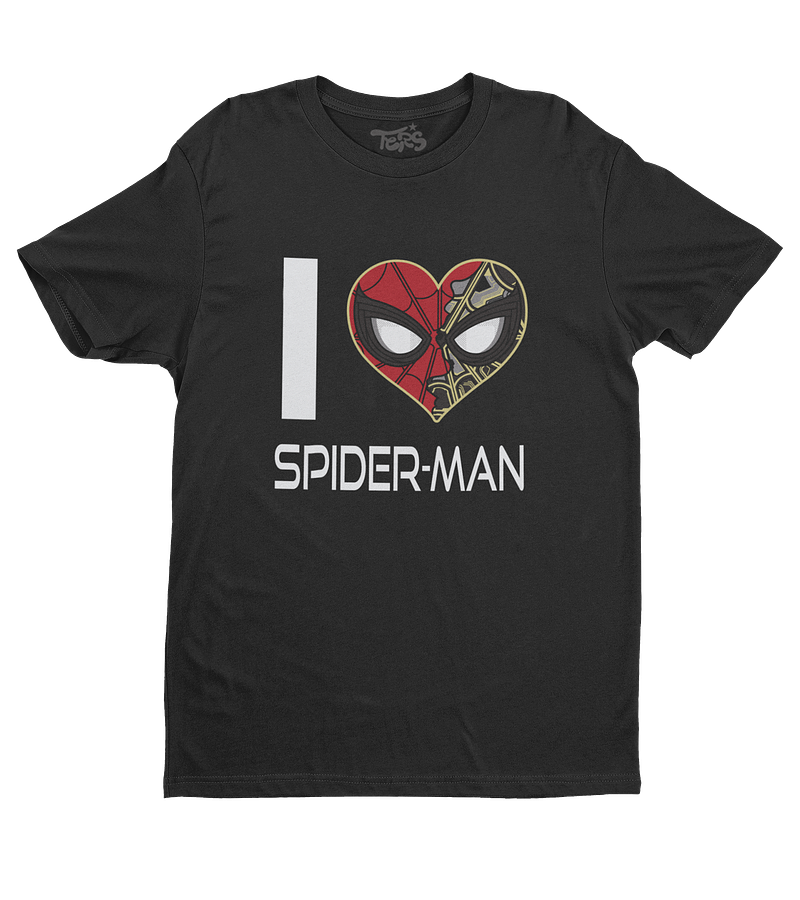 Polera Spiderman I Love