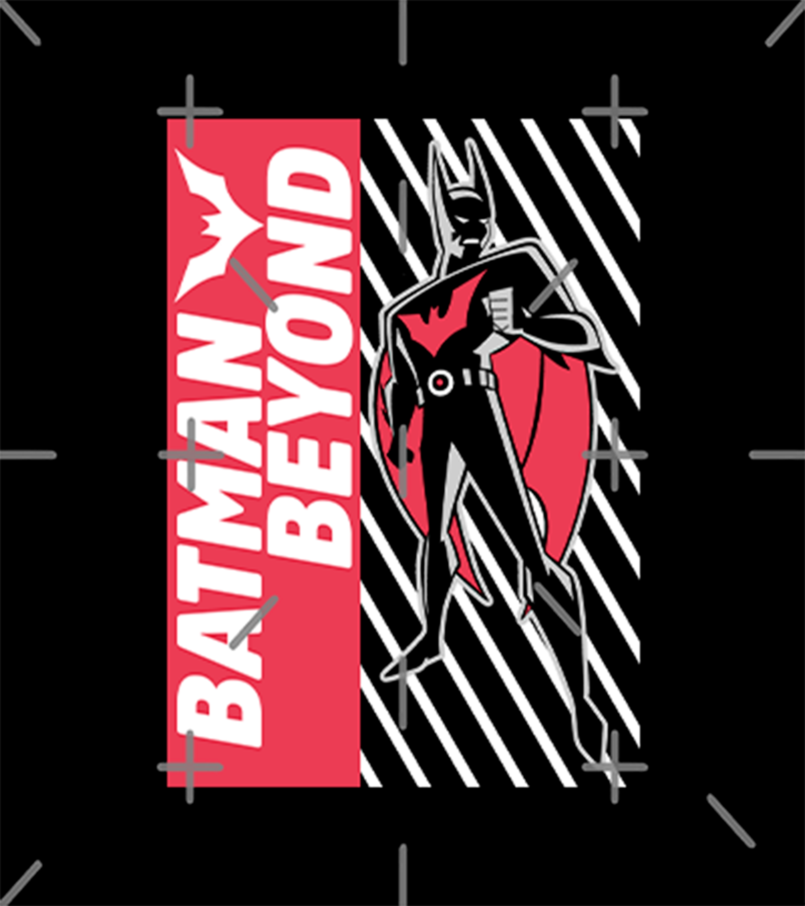 Polera Batman Beyond Red