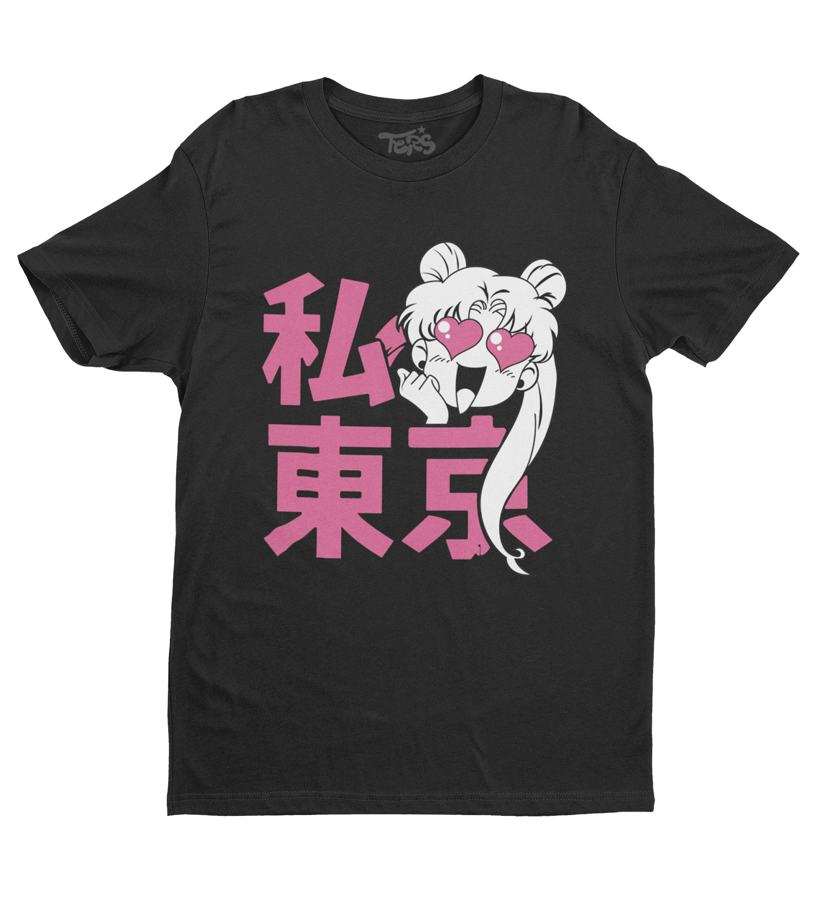 Polera Sailor Moon Ojos Corazón