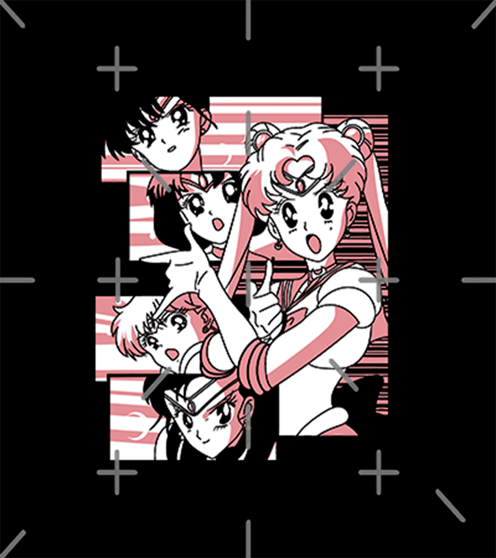 Polera Sailor Moon Pop Art