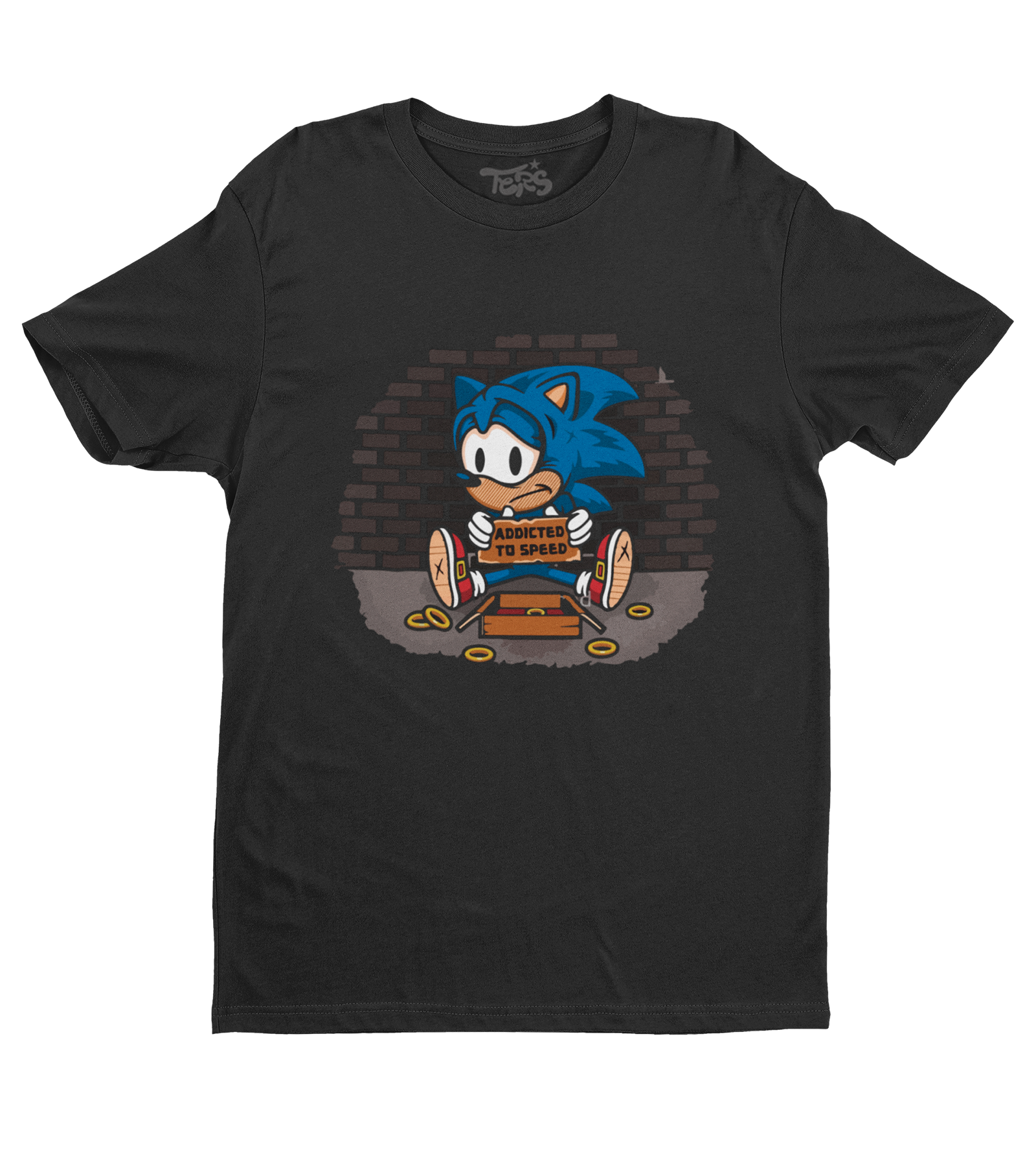 Polera Sonic Adicto A La Velocidad