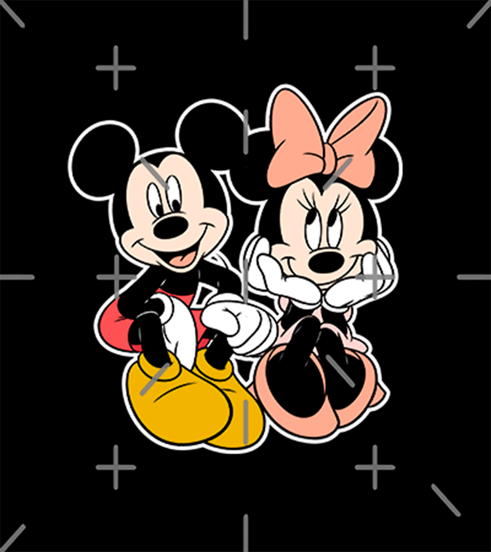 Polera Minnie y Mickey