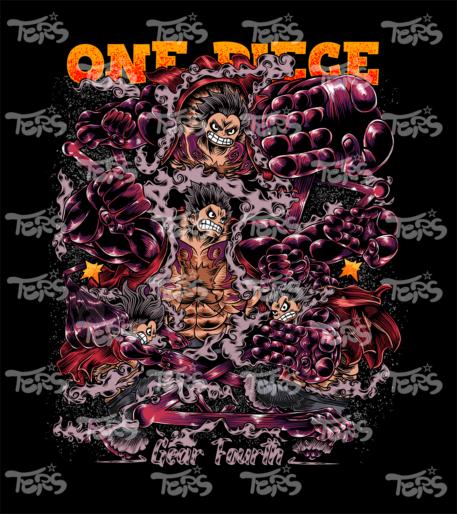 Tazón Luffy Gear 4