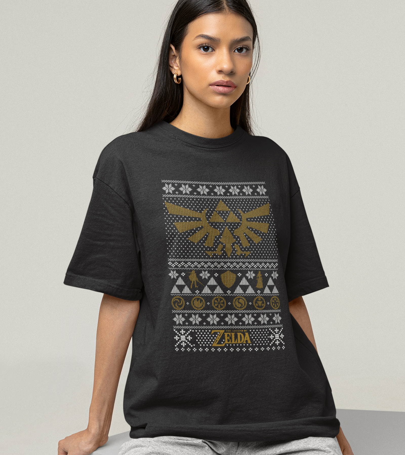 Polera Zelda Navidad