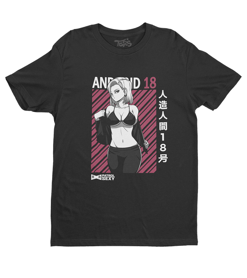 Polera Androide Numero 18