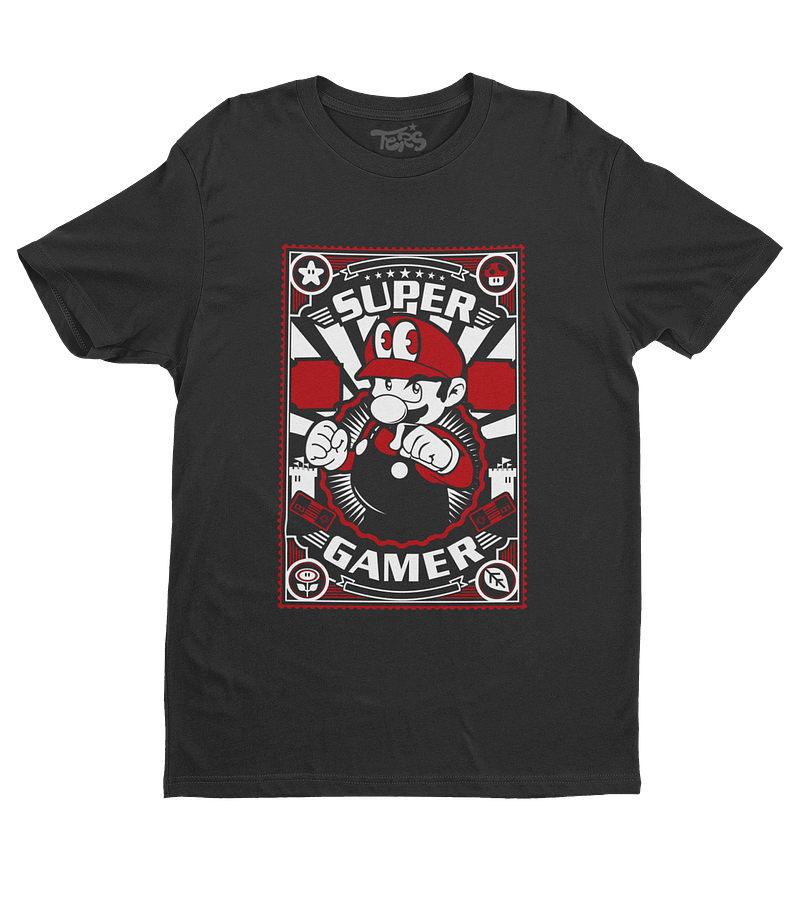 Polera Super Gamer