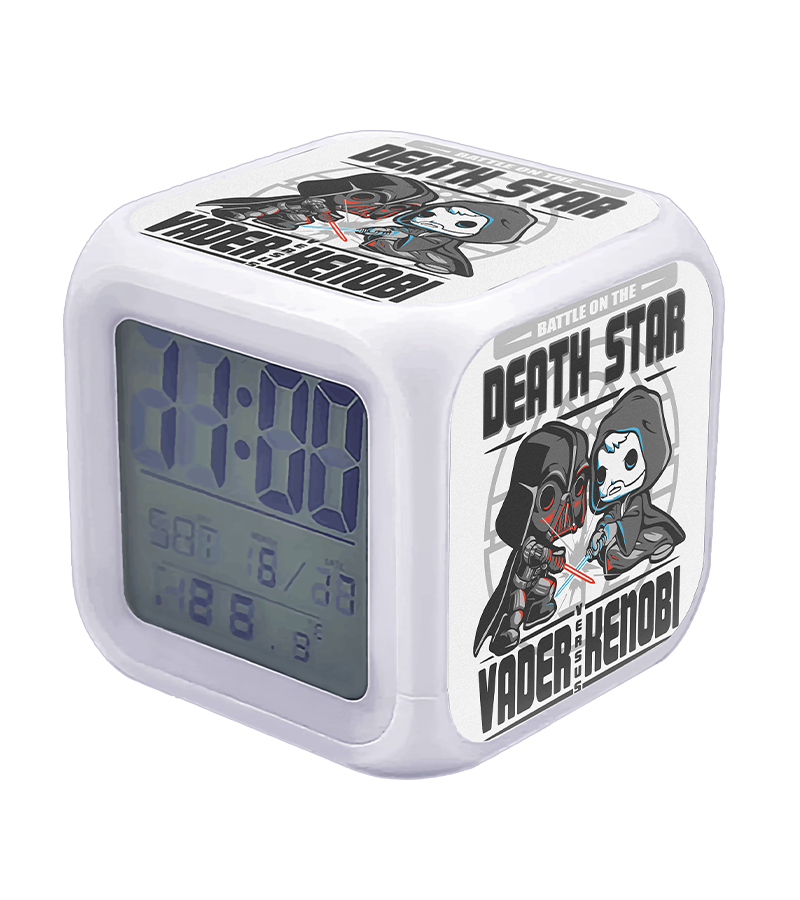 Reloj Despertador Vader Kenobi Funko