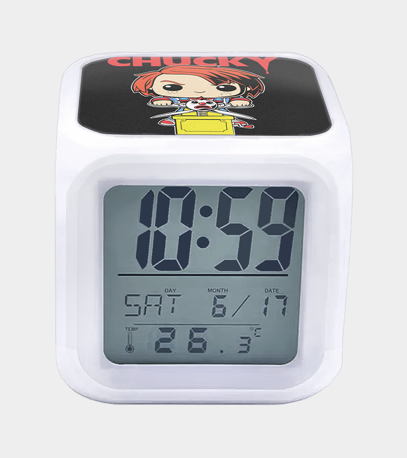 Reloj Despertador Chucky