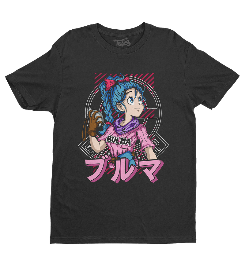 Polera Bulma Capsule Corp.