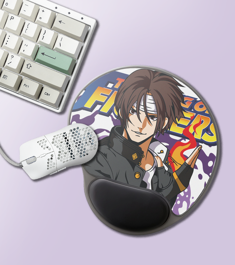 Mouse Pad Con Almohadilla Kyo Kusanagi