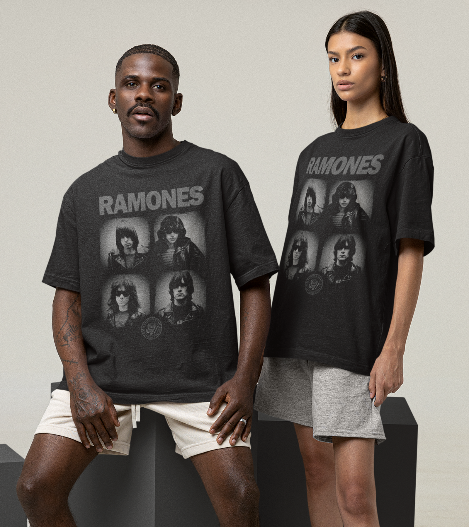 Polera Ramones Punk